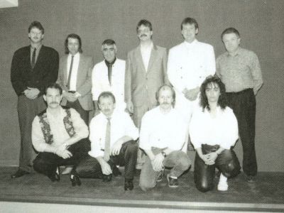 Gruppenfoto (späte 1980er Jahre)